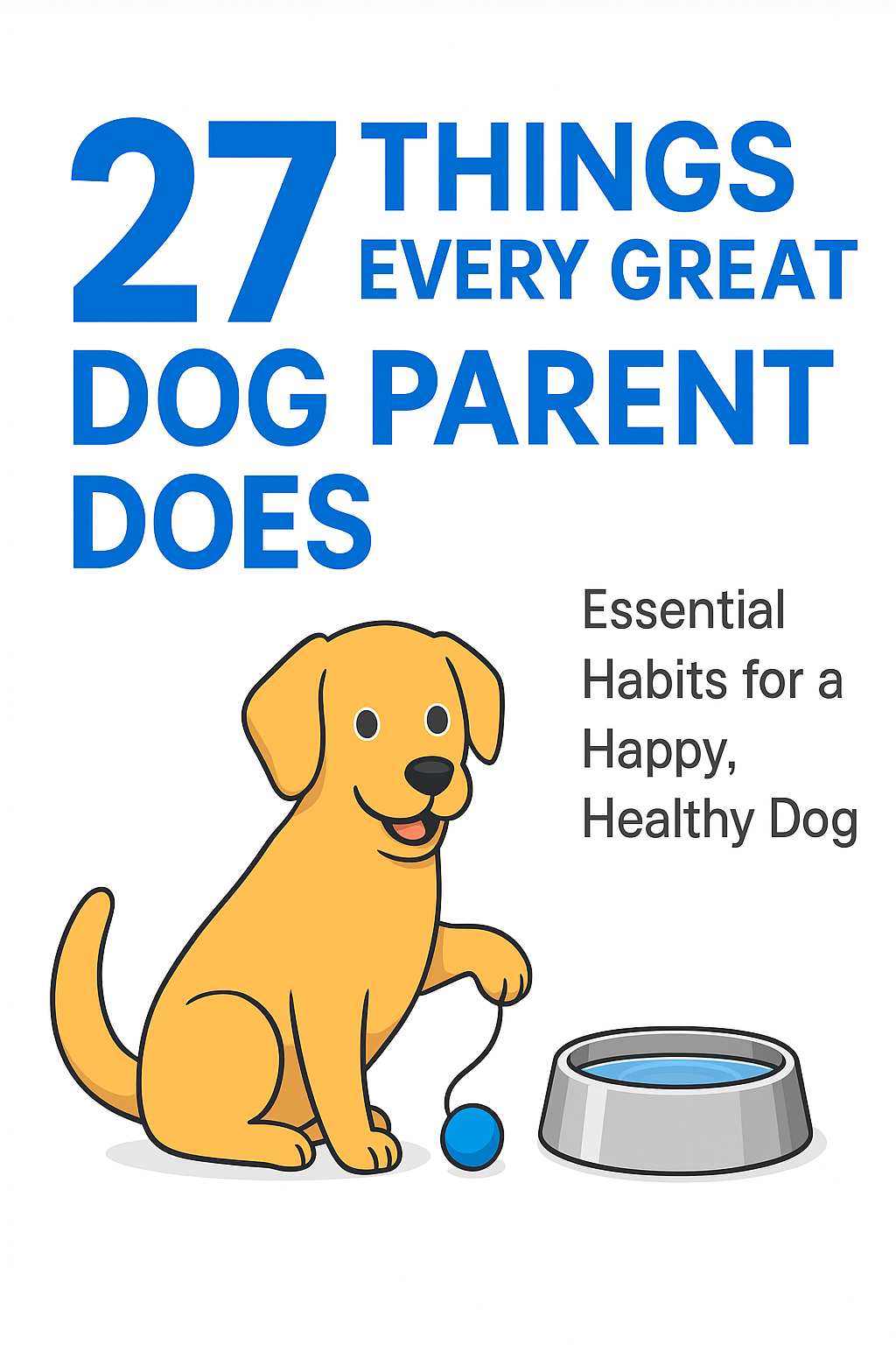 eBook: 27 Habits of Happy, Healthy & Hydrated Dog Parents