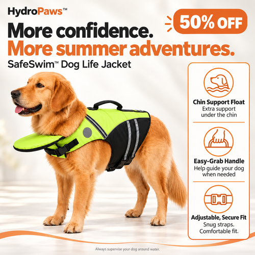 HydroPaws SafeSwim Dog Life Jacket