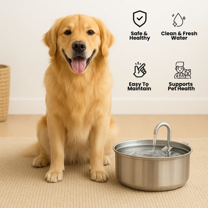 HydroPaws™ - The Smart Filtered Dog Fountain