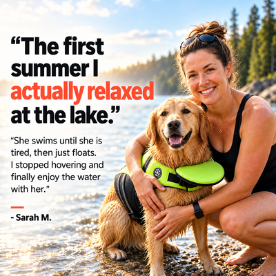 HydroPaws SafeSwim Dog Life Jacket