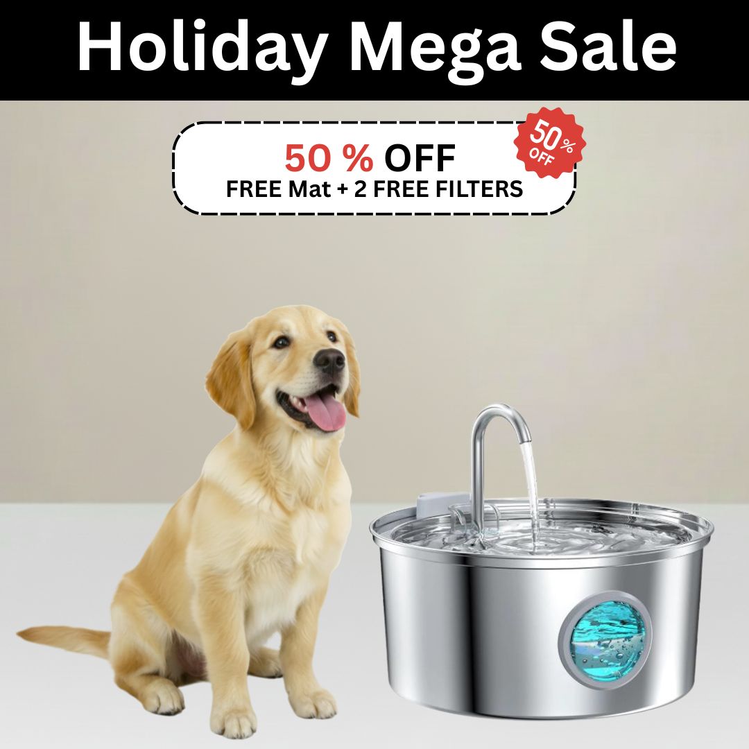 HydroPaws™ - The Smart Filtered Dog Fountain