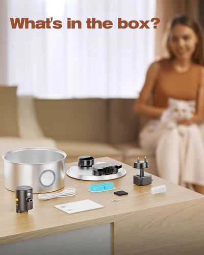 HydroPaws™ – The Wireless Smart Dog Fountain