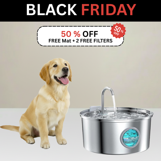HydroPaws™ - The Smart Filtered Dog Fountain