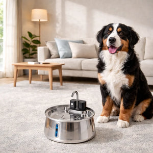 HydroPaws™ – The Wireless Smart Dog Fountain